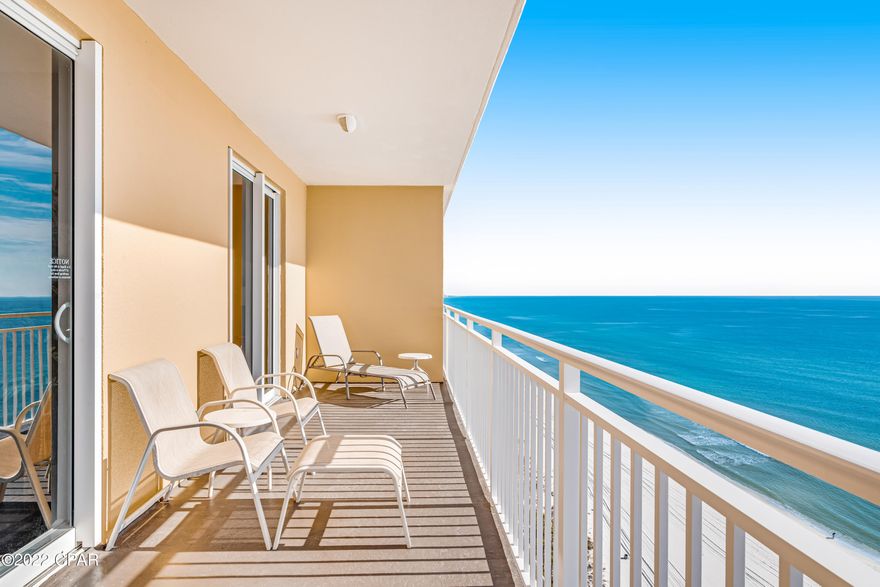 This freshly updated beachfront condo has new appliances, New LVP flooring in living and bedrooms and new paint. The main bedroom and living area and kitchen offer beach views that are amazing. This low-density resort allows for quick access to the beach, pool and parking area that is on the beachside. Vacasa has managed the property since Oct of 2020 and has produced solid returns in addition to accommodating many opportunities for personal use. Turnkey fully furnished with 2022 bookings already in place, this unit will not last long.