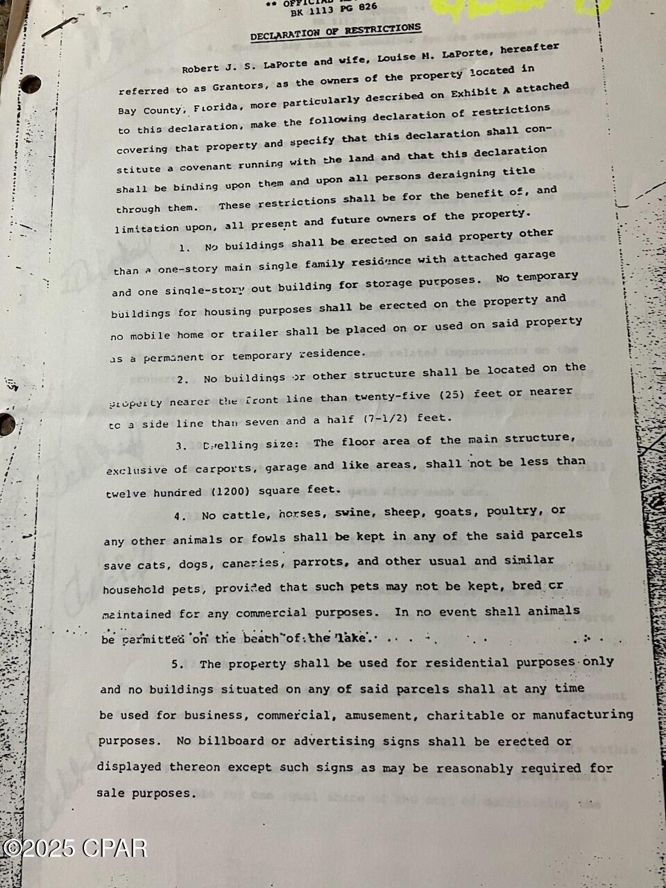 La Porte Villa - Land