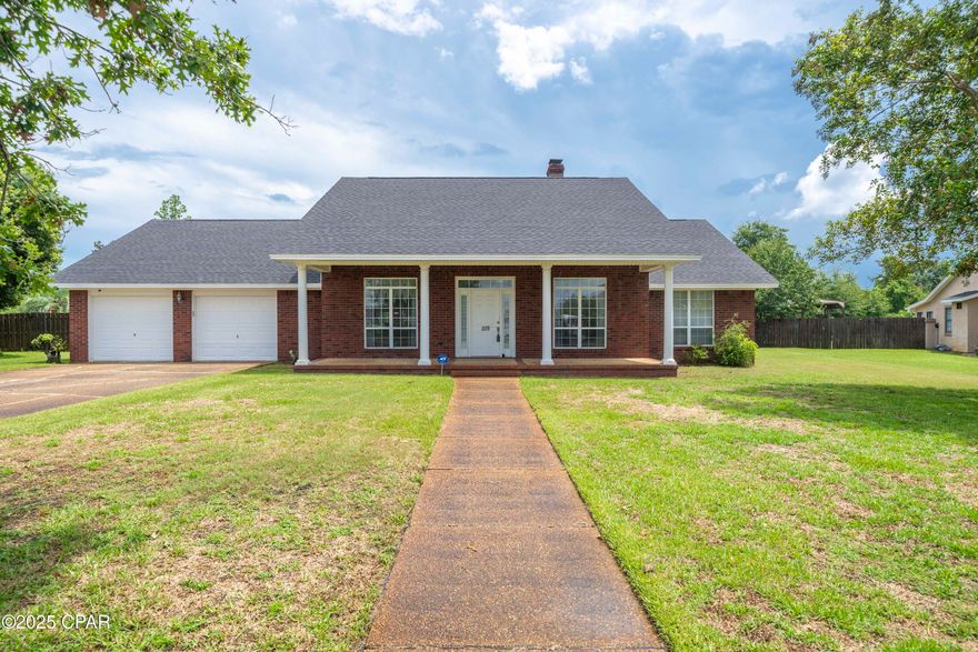 Welcome to this beautiful 4-bedroom, 2.5-bathroom home on over half an acre in the sought-after Mill Bayou subdivision of Lynn Haven. This community is known for its quiet streets, friendly atmosphere, and unbeatable location close to parks, schools, and recreation.

Inside, you'll find a flexible floor plan featuring a formal dining room, an eat-in kitchen with a walk-in pantry, and a designated sitting area or office space. The inviting living room boasts a wood-burning fireplace, perfect for cozy evenings.

The primary suite is a private retreat with vaulted ceilings, direct patio access, a walk-in closet, and a spacious en suite bathroom. Enjoy Florida living year-round in the screened-in patio overlooking the expansive backyard — ideal for entertaining or relaxing.

Key updates include:

BRAND NEW ROOF (February 2026)

HVAC (2018)

Hot Water Heater (2016)

Mill Bayou Location Highlights:

Just minutes to the Lynn Haven Recreation Center and Lynn Haven Bayou Park & Preserve, offering playgrounds, sports fields, kayak launches, trails, and more.

Quick access to Highways 231 and 390, making commutes to Tyndall Air Force Base (~14 miles), Naval Support Activity (~13 miles), and Gulf Coast beaches (~30 minutes) a breeze.

Close to shopping, dining, and excellent local schools. With a two-car garage, spacious lot, and a prime location in one of Lynn Haven's most desirable neighborhoods, this property offers comfort, charm, and convenience all in one.