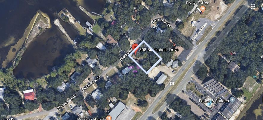 8 minute drive to Tyndall AFB. Water view.   2 parcels of land, 308 and 310 Blackshear Drive. 



Clear the land and build your home. Perfect for your family and the fisherman. PLenty of room for your home and a boat, with a public boat ramp less than a mile away to deep water access.



Public water and sewer on the property!