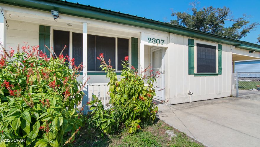Charming Mid-Century Ranch in the heart of Panama City's Millville neighborhood! 

This inviting 2-bedroom, 2-bath home offers classic 1950s charm with a functional, open layout perfect for modern living. Natural light fills the home through large windows, creating a bright and welcoming atmosphere.

Enjoy the spacious living areas, a practical kitchen, and a backyard ready for entertaining or relaxing. Nestled on a quiet street, yet just minutes from downtown, shopping, dining, and schools, this property combines convenience and character.
Whether you're looking for your first home, a cozy move-in ready property, or a smart investment, this Millville gem delivers location, charm, and comfort all in one package!

Property Features:
2 Bedrooms / 2 Bathrooms
Single-story Mid-Century Ranch style
Bright, open living spaces
Spacious backyard
Prime Millville location — close to downtown, shopping, and schools!