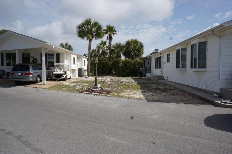 Fantastic opportunity to own in Venture Out! Build your dream home or bring your RV. This lot is a in a wonderful location within the resort. Venture Out offers BOTH beach and bay access! The resort also has 2 salt water pools, one heated, tennis, golf, shuffleboard, playground, basketball, fishing pier, boat dock with slips & boat ramp. Venture Out is a golf cart community that has exploded in popularity within the last few years. A gated, pet friendly community that's great for full time residency or just to vacation. 24 hour security & friendly atmosphere. It's all here in Venture Out!