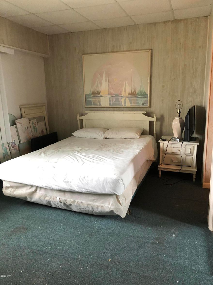 This condo is being sold AS IS. Seller started renovations but does not have the time to complete. Everything will be sold with the condo including the new flooring! Most of the work has been done as far as demo so you're already halfway there to owning your dream condo! Continental Condo is on the West End of the Beach close to Pier Park and many restaurants and attractions! The complex has had recent renovations as well. The unit is located close to the pool and lobby, no need for the elevator. You will be steps away from the beautiful Gulf of Mexico and white sandy beach! This condo has major potential for anyone willing to put in a little work! Don't overlook this one!