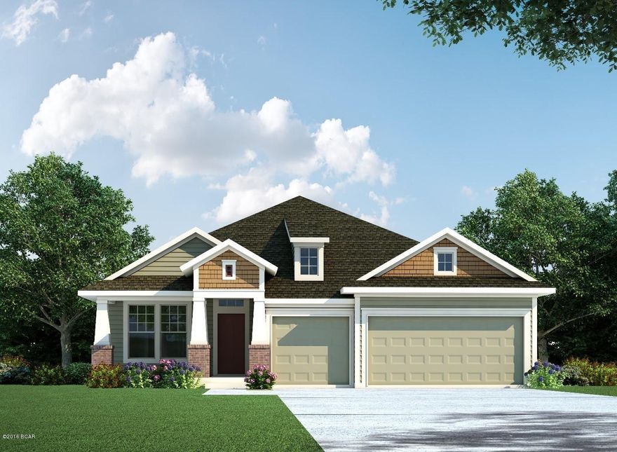 The Clarabelle.  featuring a 3 car garage and 4 bedrooms, 3 baths.  This home is sure to amaze.