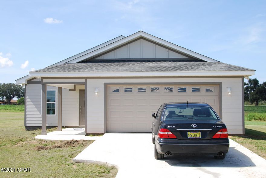 'CURRENTLY UNDER CONTRACT, SELLER ACCEPTING BACKUP OFFERS'.

Beautiful all brand new custom construction home at 21377 Spring Hill Drive, Blountstown, Florida. Three bedrooms, 2 baths, spacious 2 car garage. All new kitchen appliances and custom built cabinets. Located on 0.9 acres of fertile land ready for landscaping by the artist in you. Only about an hour from some of the ''World's Most Beautiful Beaches'' in Panama City, Florida. Located close enough to town and school to be convenient, yet far enough out to give you the freedom and room to express your lifestyle.
