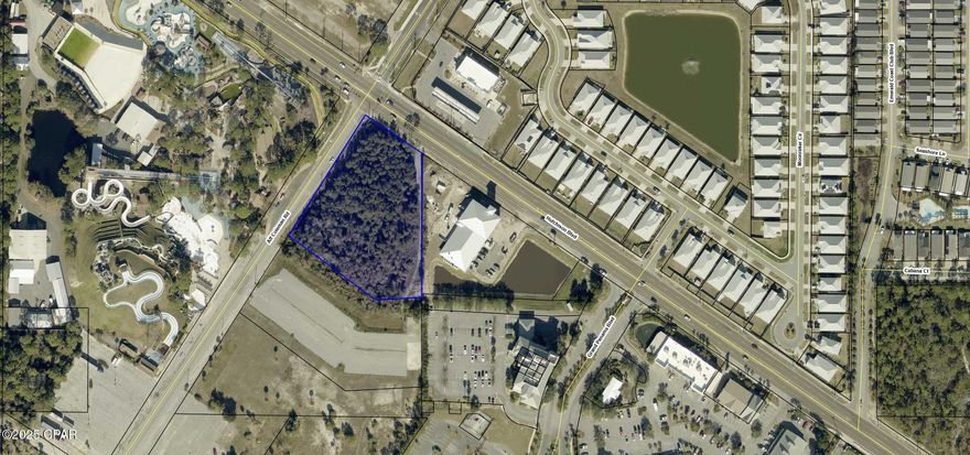 2.38 acres located at the corner of Hutchison Blvd. & Alf Coleman Road adjacent to new PCB Fire Department and across street from Shipwreck Island.  Perfect site for C-store, retail center, or hotel.