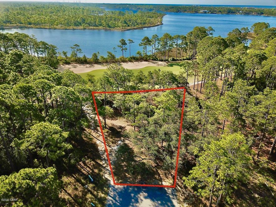 Breathtaking is an understatement. The location and views from this property are stunning. Overlooking the 6th fairway of the Award Winning Shark's Tooth Golf Course (designed by Greg Norman), and across beautiful Lake Powell, truly makes it one of a kind. If you're wanting a neighborhood that features attractive architecture, security, peace & quiet, great neighbors, world class amenities, and less than a 10 minute drive to 30A... look no further. Amenities include: tennis courts, Prospect Point Pool and hot tub overlooking Lake Powell, a Community Dock and Boat House with kayaks and canoes, Fitness Center, Outdoor Pavilion, Fire Ring, Playground, and gated/24 hour security. Come build your dream home today!