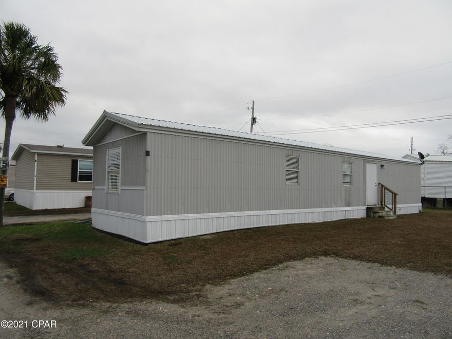 Ready for move in, remodeled 2 Bedroom 1 Bath mobile home in Lynn Haven. Washer/Dryer included, ceiling fans and stainless appliances. All property sizes and ages are approximate, please measure and/or verify if important.

School assignments are subject to change, please check with Bay County for most accurate information.

Deposit is the same as the rent. Pets NOT Allowed!
