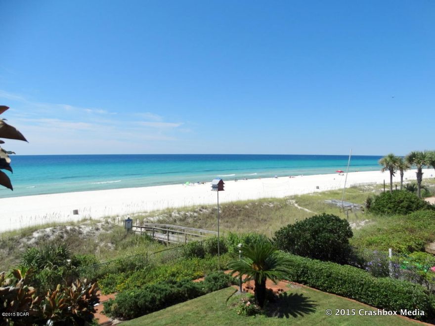Opportunity is knocking!  Oceanfront home in booming Panama City Beach is now available.  The home boasts a main living area and an upstairs apartment with separate kitchen, living area, and laundry.  The property has a manicured lawn overlooking the beach and a spacious second floor deck with expansive views.  The property is next to the beach access for the pristine beaches of the quiet west end of Panama City Beach.  Panama City Beach's west end has a fantastic location minutes from Rosemary Beach & 30's destinations, Inlet Beach, Carillon Beach, and Pier Park.  It is quiet end of the beach but has a close proximity to the Emerald Coast of Florida's top destinations.