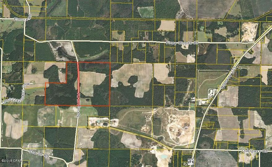 360 acres of farm and timber land.  Parcel ID: 16-6N-12-0000-0070-0000 located just to the east is also part of this listing, for a total of 360 acres.  This Seller has another 850 acres located a few miles to the east along Hwy 231 for sale also. Contact your favorite Realtor right away!