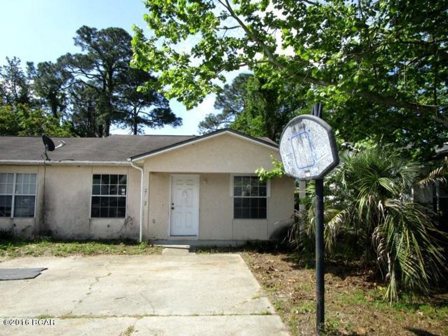 GREAT OPPORTUNITY TO GET OUT OF THAT RENTAL AND OWN A HOME!  This home features an open floor plan between the kitchen/dining area with a breakfast bar to the living room.  The Master bedroom has a full bath and the additional bedroom is a good size.  Outside is a fenced yard that is perfect for a play area or pet.  Home is being sold in its AS IS condition.