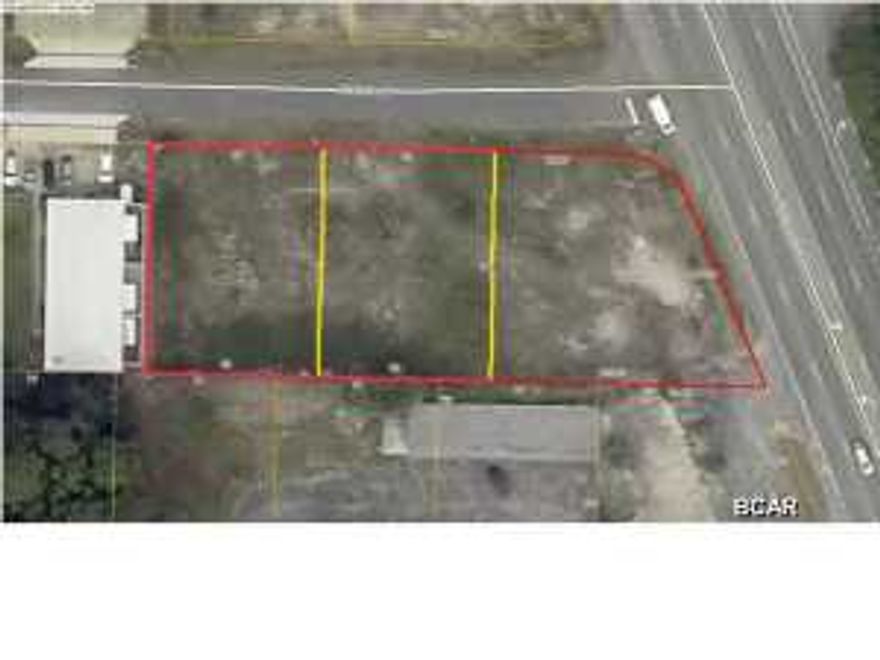 LARGE COMMERCIAL PROPERTY ON THOMAS DRIVE-135 FEET OF FRONTAGE IN HIGH TRAFFIC AREA-3 LOTS for 1 PRICE-Prime for commercial development on the key area of Thomas Drive, directly across from the Winn-Dixie store, near Bay Point and the deveoping area of North Lagoon. Fine dining restaurants, marinas, Bay Point and shopping are available within a half mile of this property. Consists of three parcels: 31049-000-000, 31050-000-000, 31051-000-000