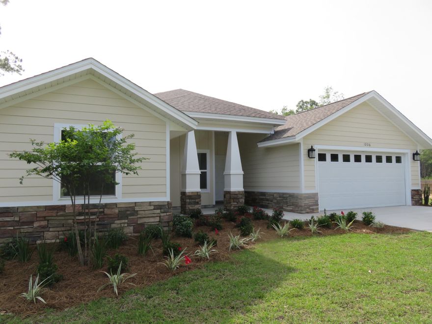 New Construction with water views! This 1,968 SF home features 4 bedrooms, 2.5 baths, granite countertops, tile flooring, and stainless steel appliances.