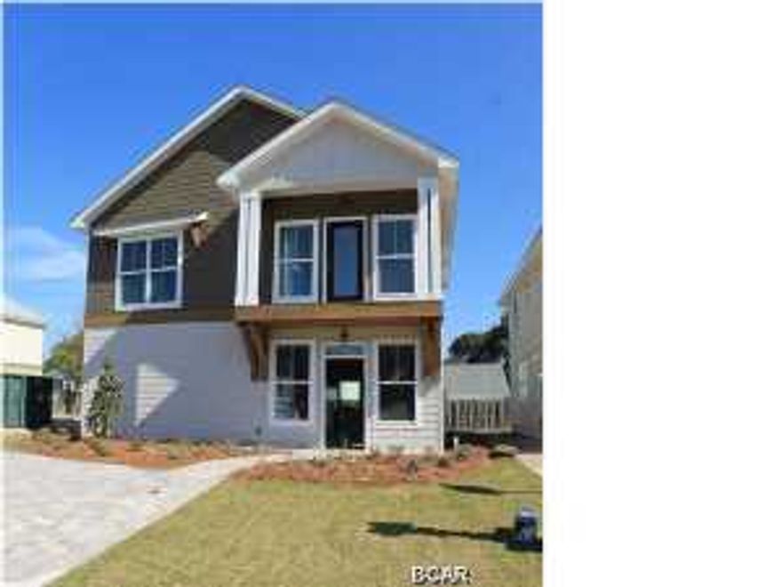 Stunning Rosemary Beach Style homes right here on Panama City Beach, These stunning homes offer 4 or 5 bedrooms, You can choose to have an additional living space or a 5th bedroom. These homes offer Custom Cabinets, Granite Counter tops in the Kitchen, Claw foot tub in master bathroom with seperate shower, Laundry on second floor. Homes are constructed with Stucco and hardi board siding, and balconies. These homes are in the Hidden Lagoon subdivision which has a community pool, and paver driveways... Don't miss this New Construction home today!