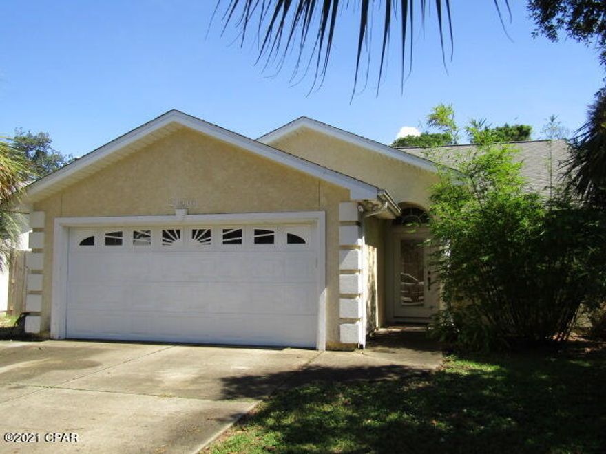 West End! 3 bedroom 2 bath home with garage. This home features open kitchen with beautiful cabinets, dining/living combo with built in shelving and tile & carpet flooring. Back yard features screened in patio and is completely fenced. Property is on septic system.  **$300 pet deposit/$50 Pet fee/$25 per 										

month pet rent.