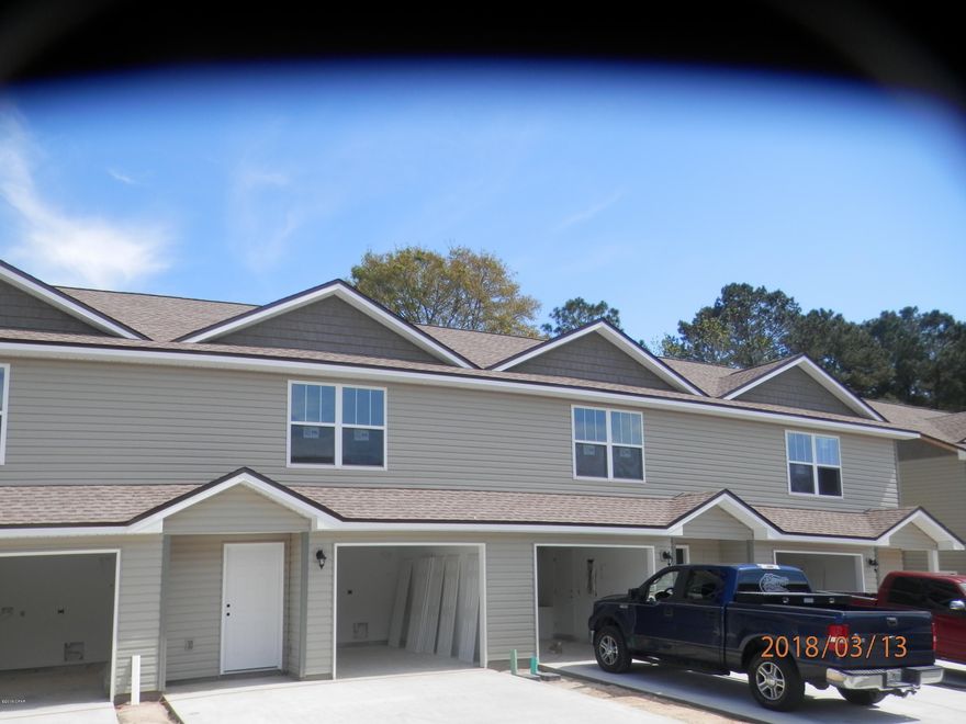 New Construction Town home Community.Remarks: New Construction Townhome. Units 219, 221,& 225 also available for purchase. Qualifies for 100% financing for owner occupant. Great opportunity for the 1st time home buyer or investor. These units rent for $1150 per month, mortgage payment are cheaper than renting. Each building consists of 4 units. Great floor plan utilizes every sq', no wasted space. 1st floor consists of the kitchen with granite counter tops and breakfast bar, living room and dining area as well as a half bath and garage with washer/dryer hookup. The 2nd floor consists of 3 bedrooms, large master bedroom with private bath and walk in closet. Bedrooms and stairway are carpeted , bathrooms and 1 st floor have vinyl plank.