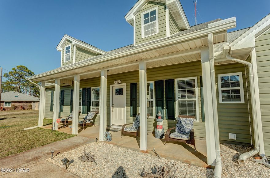 Location, Location, Location! This Stunning 3 bed/2ba Southern charmer sits on over a half acre in the Heart of Panama City Beach! Need I say more? Family meals in the large Eat-In Kitchen with additional island seating, stainless steel appliances, a spacious separate dining & living room with views of the entire first floor. The split bedroom floor plan is a nice feature because the Owner's Bedroom & en-suite give the feel of being in a retreat. Huge laundry room comes complete with a sink and offers additional storage. The Bonus room, located on the second level, can be easily re-imagined as a game room, Family room or office space. When stepping out the beautiful French Doors onto the covered back deck, you're welcomed into the enourmous back yard space, which has a yard building, designated planter boxes, separate well for irrigation & gardening, in addition to a FULL privacy fence. Buyers will enjoy the new Roof, equipped with solar panels, new HVAC system, Ring doorbell & security system, 2-car garage, and the tons of natural light streaming in from windows and doors. This Home has a Beautiful front porch and lovely curb appeal. Make your Appointment TODAY!
Survey is available