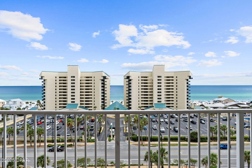 This beautiful and spacious one bedroom unit at Laketown Wharf comes with bunk beds and two bathrooms.  The living area and balcony have a coveted Gulf view. The main attractions to Laketown Wharf are the resort style amenities, onsite restaurants, a short walk across the street to the beach and convenient walkable shopping/attractions/dining.  The units were built in 2008 making them some of the most modern on the beach.  The unit can sleep and accommodate 6 people comfortably for seating/dining.  The open floor plan and kitchen island allow for a great space for all to congregate together.  Having two full bathrooms is a plus.  The amenities onsite include convenient beach access, five pools (one heated) with large sunning decks, lakefront seating, 2 huge hot tubs, kiddie pool, multiple on-site restaurants, a putting green, and a fully equipped fitness center that overlooks the Gulf! Restaurants in the complex include: The Wharf Seafood Buffet, Juan Taco, The Bun Lab and In Cahoots,  You'll also enjoy the nightly Fountain & Light Show & market shops along the 52,000 square feet of Lakefront Boardwalk including a Bowling and Billiards venue. It's conveniently located across the street from Walmart, Waffle House and Pineapple Willy's.  It's withing walking distance of Ripley's Believe it or Not, Wonder Works, Signal Hill Golf Course, Race City Go Karts and Pirate's Island Adventure Golf.  There are two covered parking garages onsite.  Rental History from Vacasa is attached in the documents section.  The sellers are selling two rental units: 714 and 936.  They will give a discount if someone purchases both.  Schedule your showing today!