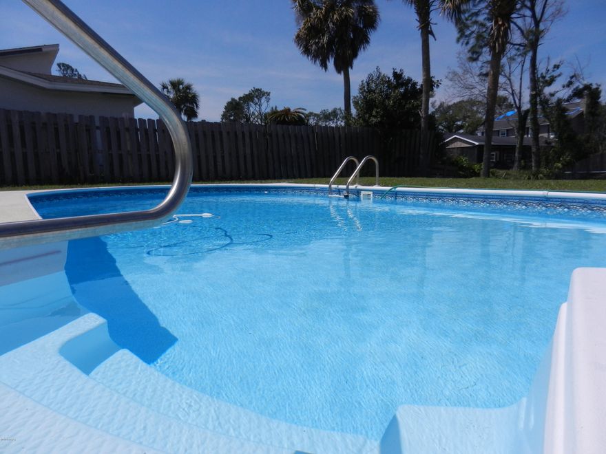 New Roof is being finished. Master has new carpet and back wall was replaced.