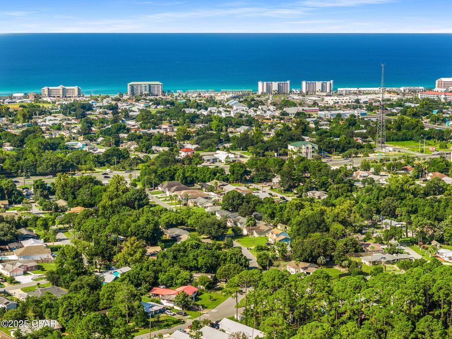 Fantastic Subdivision! No HOA, close to the park and just a little over a mile to the world's most beautiful beaches! Buy the whole parcel or owners will sell separately. This listing is for one of the 40x120 lots, your choice! Not in a flood zone! Located just a 3-minute walk to Frank Brown Park, through the new trail ''Escanaba Way''. Frank Brown boasts a brand-new playground, soccer and baseball fields, basketball courts, dog park, 2 swimming pools at the aquatic center, skate park, pickleball (coming soon) bike trails, lakes for fishing and much more! Take advantage of all the amenities without any HOA fees! No septic tank required. This lovely neighborhood is a ''goldmine'' for all utilities, per the city. You are also only a 2-minute (without traffic) drive or quick golf cart ride to Pier Park, and the Emerald Beaches. Close to 79 and the new hospital. This is a great location to build your new home! Call for details.