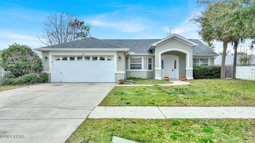 Location, location, location! Live the dream life of Panama City Beach in this move-in ready home located in the charming neighborhood of Summerwood. This 3-bed 2-bath home has been recently updated this year to include all new hurricane rated windows, bathrooms, interior paint and lighting fixtures. Other note worthy items include LVP flooring, roof and gutters replaced in 2019.  Enjoy a 2-car garage with interior access, a huge, fenced-in backyard with lots of room to run and play and enjoy a very short walk or golf cart ride to the white, sandy beach. Only half a mile from Pier Park, enjoy all the fantastic beach side restaurants, shopping, and fun activities such as soon to be Top golf and Dolly Parton's Pirate Dinner show!  Live the dream in a home close to everything special - in central Panama City Beach!