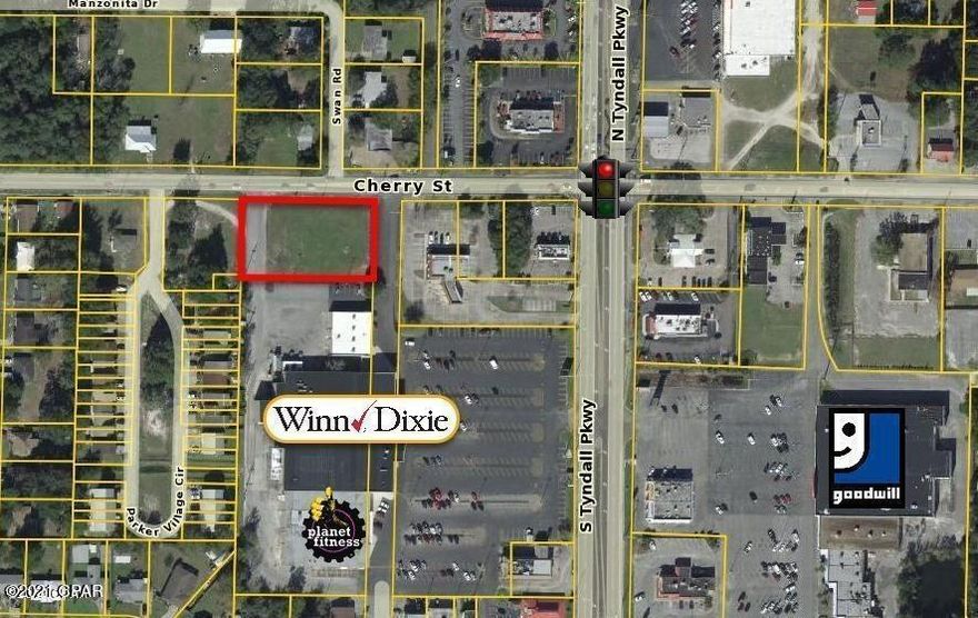 This prime .79 acre cleared lot is next to busy anchor tenant Winn Dixie.  Easy ingress/egress via Tyndall Parkway & Cherry Street.  Planet Fitness, Burger King, McDonald's & Trustmark Bank surround the property.  Callaway is coming back stronger than ever with the expansion of Tyndall Air Force Base & Eastern Shipbuilding.  There is much anticipated & continued growth along Tyndall Parkway in rebuilding after the storm of 2018.  Several new housing subdivisions being built in the area by large builders such as DR Horton & Truland Homes.  A site plan has been completed for 7000 sq ft retail use.  The plan includes retention & parking for the parcel.  Boundary survey is completed, see