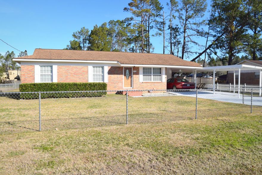 Don't miss the opportunity to own this charming 3 bedroom, 1bath home located in the heart of Chipley. Inside features include eat-in kitchen with movable island, recently updated bathroom and new energy efficient windows and doors. Outside you will find a 12 x 20 storage shed, partially fenced yard and a 12 x 16 back porch to enjoy your morning coffee.