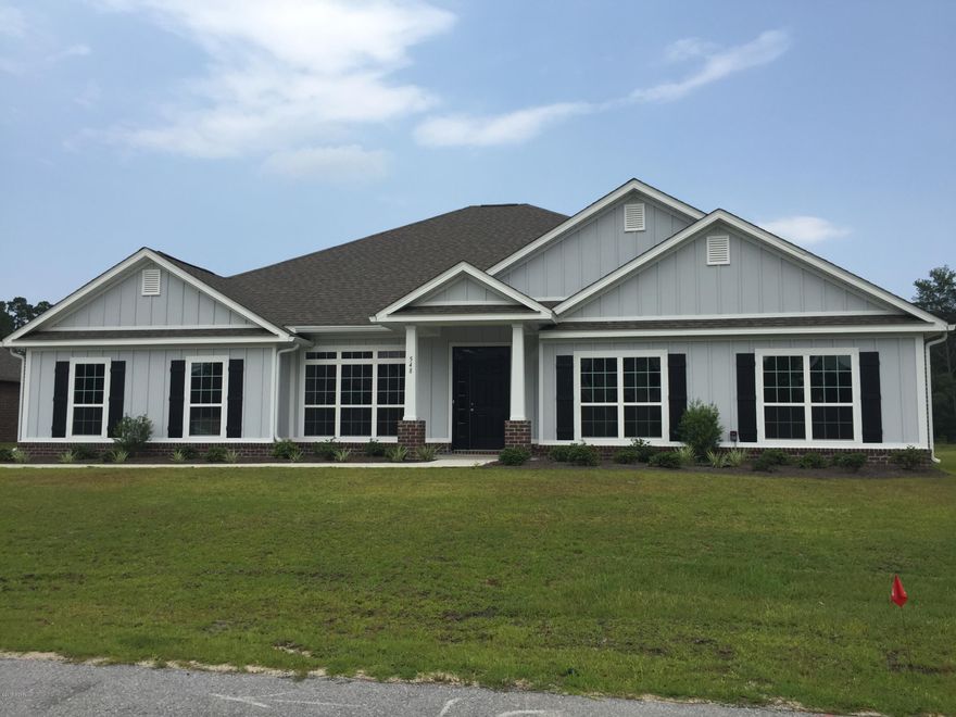 Come live in one of the most prestigious communities being built on North Bay....FANNING BAYOU!! While offering the most breathtaking sunsets, and easy access to the Bayou, there will be numerous amenities offered in 2015! While living in this fabulous location and being close to the beaches, international airport, etc... Upon entering the foyer you will realize that this home is like no other. The wide foyer with double arches setting off the dining room is every elegant. This home was designed with entertaining in mind. The family room and kitchen are open to each other with a long wrap around bar dividing the space. You will love preparing family meals in the gourmet kitchen with stainless steel appliances, 3 cm granite, designer cabinets, The master suite with sitting area  everything you are looking for: garden tub, separate tiled shower, linen closet, and walk in closet, water closet, trey ceiling. We have added 5 inch hardwood to foyer,Family room and dining room. The foyer, dining room and master have crown and the tile in all the wet areas is 18 inches. All homes in Fanning Bayou will include hurricane fabric shields and a 10 year Bonded Builder Warranty.