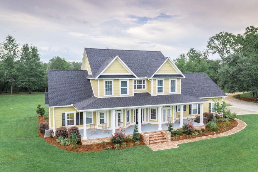 Luxury living in the country! Upon entering this exquisite home, you're welcomed with the beauty of nature and privacy. This stunning, move in ready, 2 story home, provides great natural light, introducing the impeccable, custom design for any homeowner. With it's ultimate space, you will find yourself loving the upgraded chef's kitchen, including stainless steel Electrolux appliances, and under cabinet lighting, that leads into the sizeable great room, perfect for entertaining. The lavish master suite is located on the main floor and features a, sizeable walk-in closest, with a spa feel, master bath. The upstairs boast of spacious bedrooms and a loft that has endless opportunities for your specific living needs. Looking for efficient energy? This home has upgraded insulation throughout, along with a hybrid water heater and a connected recirculating pump. With indoor/outdoor speakers, you will enjoy living in this amazing home and with so many additional features and upgrades to mention, you will have to come see for yourself how this could become your dream home!