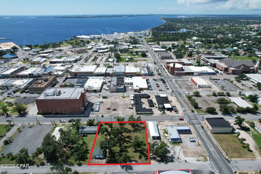 Under Contract Seller taking back up offers. Don't miss your opportunity to build that perfect office space or business in downtown Panama City. This area is very highly sought after due to the Historic District in downtown Panama City, located close to St. Andrews Bay, regular live music, great restaurants, antique shops, charming specialty stores, coffee, and craft beer, to name a few. This lot features .44 of an acre and is steps away from the courthouse.  You will not find a better location that would suit most business opportunities. This one will not last long, so call your Realtor today to get started on your next business venture.