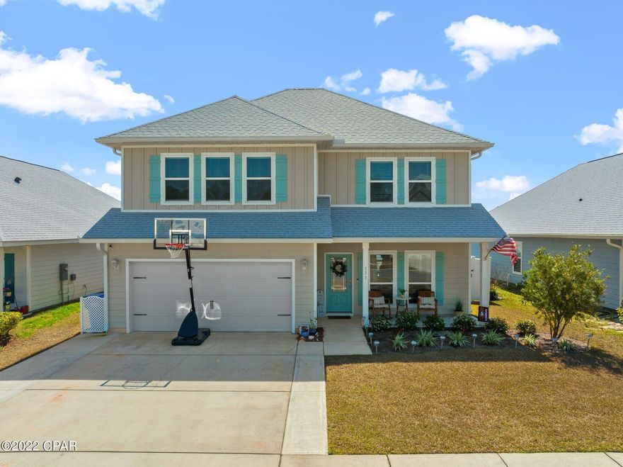 Currently Under Contract-Seller accepting back up offers. Back on the market-no fault of seller Impeccable 4 bedroom, 3.5 bath Craftsman Style home with open living on two levels, exquisite finishes, exceptional master on main, stunning kitchen. Outdoor living overlooking magnificent community water feature. This property is located 2 blocks from county pier to put you in the prime location to enjoy all beach life has to offer. This one checks all your boxes!

Please verify measurements if important.