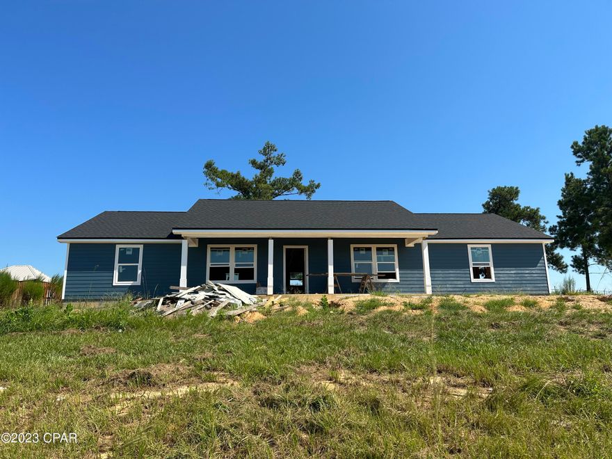 Brand New Construction. The tranquil Cypress Tree Subdivision is nestled just minutes from downtown and features a 1613 SqFt 3 Bedroom 2 Bath Split Floor Plan home. This beautifully built home will have a spacious open concept Kitchen, Family Room and Dining area. Construction features include a 25 Year Architectural Style Shingle, Fiber Cement Siding, R 38 Insulation to keep those power bills down and a Side Entry 2 Car Garage. Finishes inside include Hard Wood Cabinets throughout with Granite Countertops, New Appliances, Extensive Molding throughout, Upgraded Vinyl Plank and an Upgraded Lighting Package. Master Bedroom includes Tray Ceiling with Up Lighting, and the Master Bath includes Double Vanities and a Walk-in Shower. Completing the look, outside comes with a Full Landscaping Package and a Covered Front Porch and a Covered Back Patio, just perfect to sit and watch the sunset. Estimated completion date is the beginning of September 2024.  Make a call today to get specific details on this property.