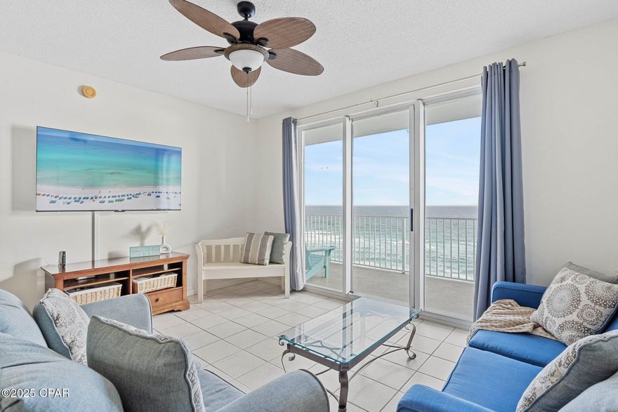 **Under Contract With 48 Hour Kick Out Clause**Don't Miss Out On This Exceptional Opportunity! This Rarely Available Floor Plan Offers A Prime Location With Breathtaking, Unobstructed Views Of The Gulf And Coastline, Featuring A Gulf-Front Master Bedroom And Living Area. Situated On The Ninth Floor, This Condo Is Far Removed From Traffic Noise, Providing A Peaceful And Serene Environment. Fully Furnished And Move-In Ready, It's Ideal As A Turnkey Vacation Rental, Second Home, Or Permanent Residence.

The Majestic Sun Community Boasts Fantastic Amenities, Including A Heated Indoor/Outdoor Pool, Hot Tub, And Fitness Center. Its Location Is Unmatched, With Easy Access To The Beach, Dining, Shopping, Entertainment, And Golf, All Within The Gated Seascape Resort. Enjoy Access To An 18-Hole Golf Course, Tennis Courts, Walking Trails, On-Site Restaurants, And 2,000 Feet Of Pristine Beachfront Along The Gulf Of Mexico. Whether For Relaxation Or Recreation, This Property Has It All!