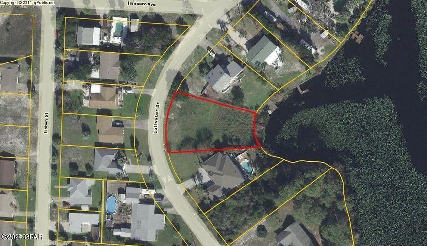 UNDER CONTRACT WITH CONTINGENCY, SELLER ACCEPTING BACKUP OFFERS.

Vacant lot located in El Centro Beach right on Lullwater Lake! This parcel, consists of 2 lots, and sits on the 19 acre Lullwater Lake and is only 0.2 miles to the beautiful emerald green waters of the Gulf of Mexico.  This is a perfect place to build your dream home or vacation home! Imagine having the lake as your backyard!  Lot is conveniently located close to Pier Park and approximately 15 minutes to the airport!