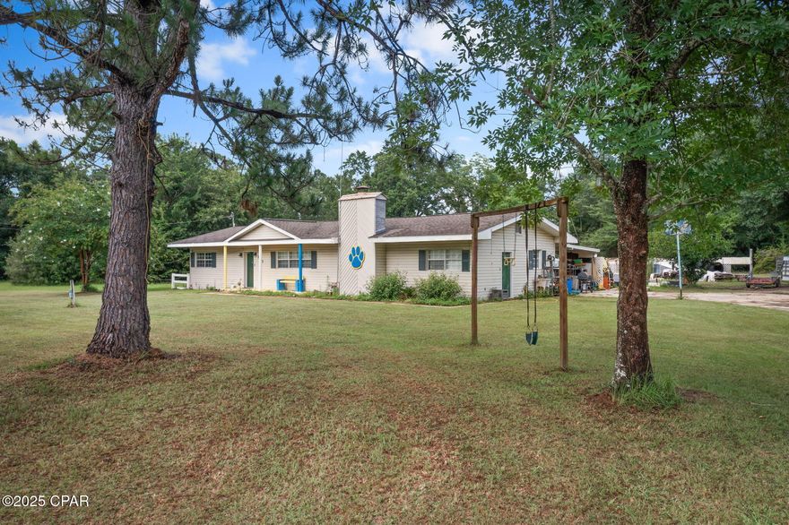 This 3-bedroom, 2.5-bath home is nestled on a massive 1.34-acre lot within the city limits of Chipley, an ideal blend of space and location. This home is ready for a refresh and offers a great starting point to create the space you've been dreaming of. Whether you're looking for a primary residence or an investment property, this one has the space and location to make it worthwhile. Just a short walk to local schools, restaurants, and all that downtown Chipley has to offer!