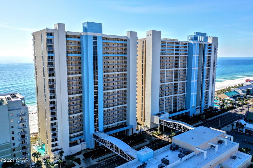 Gulf-front, 2BR/2Bath, Master Bedroom on the Gulf, Majestic Beach Resort, the most amenities on the beach, fantastic condo, turn-key, fully furnished, definitely a must-see! Majestic Beach Resort has over 650 feet of snow-white beach leading to emerald green waters of the Gulf of Mexico. Resort features 5 pools, movie theater, tennis, game room, dining, marketplace, conference center, health club, parking garage and to top it off, a coffee shop! The number of amenities adds value to rental potential as well. The sunsets are waiting, bring your sandals, the rest is waiting for you! Come visit today!