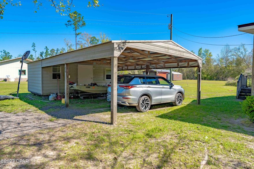 ***BACK ON MARKET NO FAULT OF SELLER** REDUCED FOR QUICK SALE!
Very cozy 4 bedroom/2 bathroom single family home located in rural Liberty County, Florida, specifically Bristol.  2.2 acres available to romp and roam as you please with no restrictions.  You can sit on your large front porch eating fruit from your very own fruit trees scattered throughout the property or just drinking your coffee admiring the view of your very own pond in the front yard! And don't worry, there's doctors, pharmacy, grocery stores, and schools conveniently located just ''up the road''.  House has been updated with reinforced floor joist, updated counter tops, floors and more.  Come park your car under the detached carport and sit awhile, let's make this your next forever home!