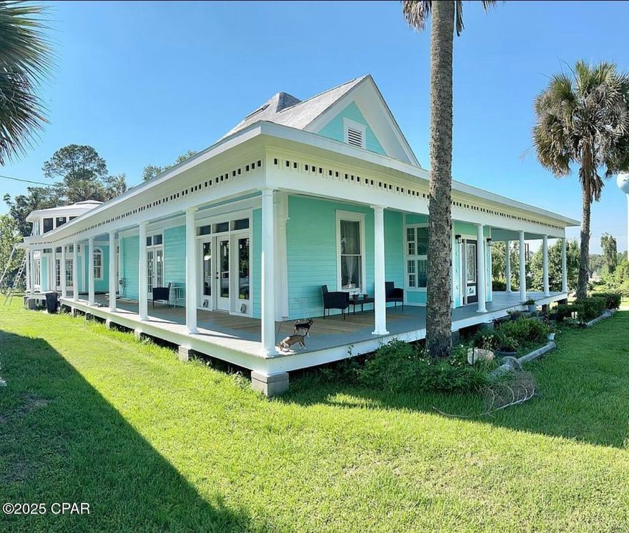 Step back in time with this HISTORIC HOME OF YOUR DREAMS brimming with charm and potential! Welcome to this enchanting historic home currently undergoing a thoughtful renovation, blending timeless elegance with contemporary comforts. Nestled on a spacious expansive corner lot, this property boasts a stunning wrap around porch and oversized deck perfect for enjoying warm Florida evenings and welcoming guests. The home showcases original details such as ornate woodwork, built in cabinetry and high grand ceilings that capture the essence of its storied past. The buyer will have the chance to finalize the renovation and complete the finishing touches to their vision. The perfect location for a homestead, short term rental, events venue or perfect Airbnb. This home is overflowing with charm and history and won't last long! Schedule a viewing today. 
**** Please note that some photos contain AI staging and renovation