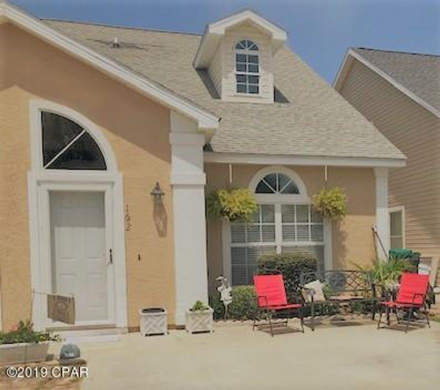 Currently under contract Seller accepting back up offers. Wonderful 3 bedroom, 2.5 bath home located in established family friendly gated community walking distance to the beach, restaurants,water park, gym & more. Close to senior Center & Library. Community offers 2 swimming pools & playground. Nice fenced back yard, 1st floor MB with ensuite bath, large closet. Kitchen is fully equipped with newer stainless steel appliances & Walk in pantry, laundry room on main floor, 3rd full bath services  upstairs bedroom. Homeowners fees include lawn maintenance, pools, playground, security, gated community, trash pick-up & accounting. Hot Water Heater approx 1 1/2 years old,  Dishwasher 2 years old approx., A/C approx. 2 year old, glass top stove approx. 2 years old according to seller.