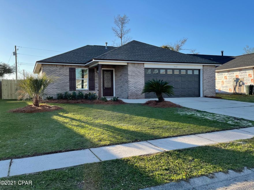 Beautiful updated home with all the modern touches. You will love walking through the  front door into this totally renovated contemporary home. Fresh paint gives that new home feel. The kitchen has new white shaker cabinets, granite countertops  and stainless steel appliances. The baths have all new fixtures, granite vanity tops, and tiled tub and showers. New contemporary  luxury vinyl plank in the living areas along with new carpet in the bedrooms makes this home so warm and inviting. The yard has new privacy fence.  Buyer to verify all pertinent information including sq. ft. and lot dimensions.