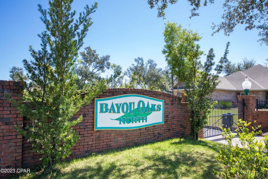 Lovely half acre residential lot available in the Bayou Oaks Gated Subdivision! This waterfront community sits on Deerpoint Lake and has a community boardwalk to the lake with a dock, so bring the fishing poles! Short drive to boat ramps nearby! Call for more information!