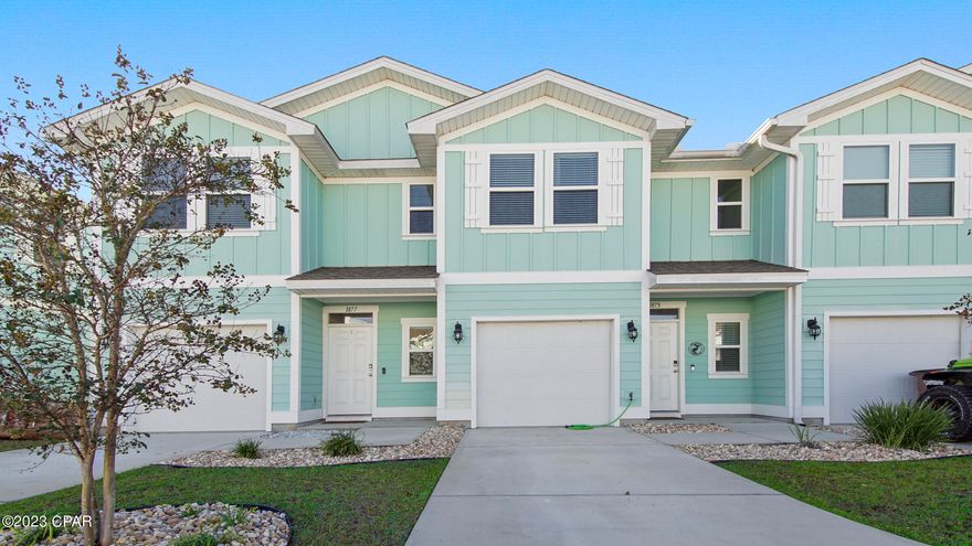 Available now for 3, 6, or 12 moth lease! This stunning 3-bedroom, 2.5-bathroom rental is the epitome of comfort, style,  convenience and situated in the desirable community of Hathaway Townhomes. No need to worry about furnishing your new space - this rental comes fully furnished, making it move-in ready from day one. Just bring your personal belongings and settle in. Step into a large living room bathed in natural light. It's the perfect space to unwind, entertain, or simply enjoy quality time with family and friends. The well-appointed kitchen boasts beautiful granite countertops, ample cabinet space, and modern appliances. Whether you're a gourmet chef or just love cooking for your loved ones, this kitchen is a joy to work in. All three bedrooms are located on the second level, providing a private retreat for every member of the household. Each room is tastefully furnished and designed for ultimate comfort. You'll appreciate the convenience of having multiple bathrooms, ensuring there's never a wait during busy mornings. Take a dip in the community pool on hot summer days or simply lounge by the water, enjoying the sunshine. It's a fantastic amenity that adds a touch of luxury to your lifestyle. Located just 5 minutes to the white sandy beaches and minutes to dining and shopping. No yard work and trash is paid by owner. Come enjoy everything PCB has to offer!