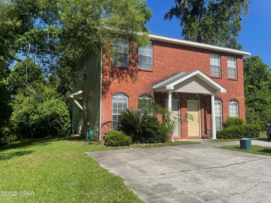 The possibilities are endless with this 3 bedroom and 3 full bathroom duplex located at end of a cul-de-sac in beautiful Tallahassee, Florida. This place would be the perfect rental property or would make a nice single family residence. The current owners have had a strong rental history. As you walk in you will be greeted by a large living area and kitchen. Each bedroom in this duplex has its own full bathroom attached to it. One bedroom is located downstairs and the other two are located upstairs along with the laundry closet. With this property being located at the end of the cul-de-sac it gives it privacy and seclusion. Go check it out today before it's too late!