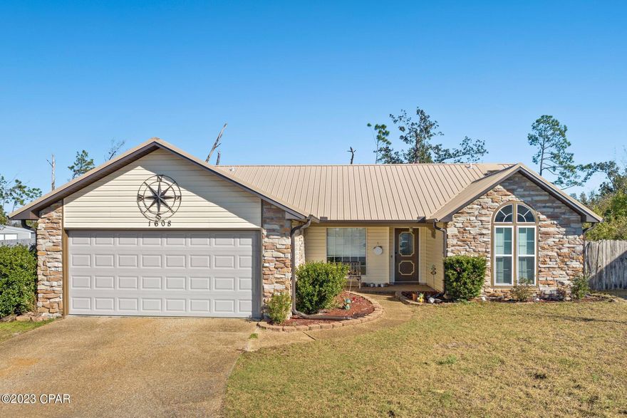 CURRENTLY UNDER CONTRACT, SELLER WILL CONSIDER BACKUP OFFERS



This home could be the perfect place for you! Location Location Location, centrally located in desirable community of Lynn Haven. Conveniently located near stores, restaurants, schools, and a quick drive to NSA, Tyndall AFB or the beach. This 3 bedroom 2 Bathroom would make the perfect starter home or investment property nestled at the end of a quiet cul-de-sac. The home features an open-floor, split-bedroom plan, a large family room, dining area, and gorgeous wood look tile flooring in most of the home.  Home features updated appliances, Hot Water Tank (2022) Roof (2019)  HVAC (2020) Home is NOT in an HOA community. Flood Zone X (flood insurance NOT required) This home offers so much living area that you won't want to miss  i