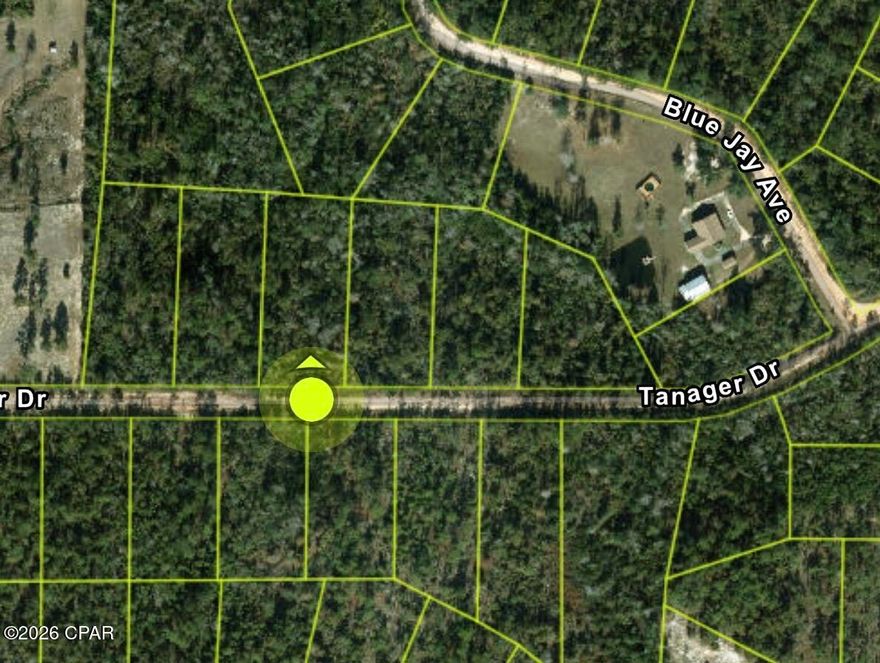 Tanager offers the perfect balance of peaceful living and convenient access to everyday essentials. Located less than 5 minutes from paved Nortek Blvd, you're just a short drive to Walmart, Lowe's, and a soon-to-be-completed Aldi--all within 30 minutes. Panama City is only about 45 minutes away, and the sugar-white sands of the Gulf Coast's world-famous beaches are just over an hour's drive.

Enjoy lake life at its best on Compass Lake, a beautiful 600-acre lake perfect for boating, jet skiing, tubing, or simply relaxing by the water. After a day on the lake, unwind with dinner at Ollie's, where you can take in scenic views overlooking the pool and lake.

A voluntary Property Owners Association (POA) is available at just $135 per year, offering added amenities and community benefits while keeping costs low.