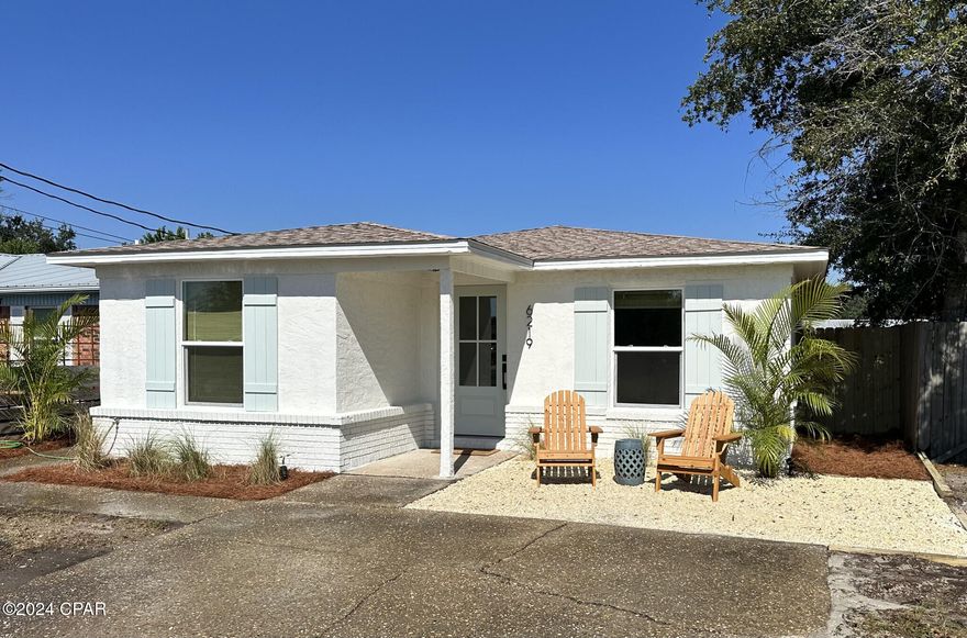 Beautifully remodeled ''Beach House'' inspired Open Floor Plan home. Centrally relocated minutes to Tyndall AFB and all conveniences the quaint town of Callaway has to offer. The pristine sands of Mexico beach are a little over 20 min away. New kitchen including appliances and cabinets, new bathrooms, new flooring, new paint, all new windows and doors.