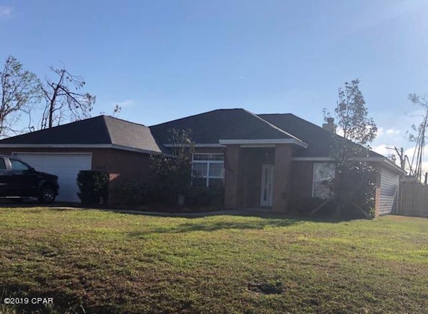 Gorgeous 3 bedroom, 2 bath home on a large lot in Lynn Haven! Already restored to prestorm condition.