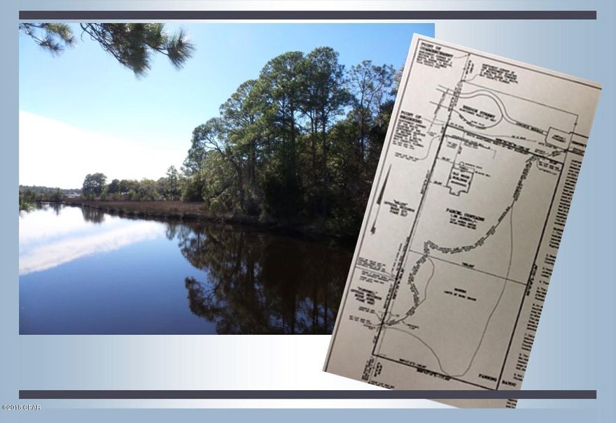 Fanning Bayou waterfront property with direct access into North Bay with no bridge obstructions.  Per 2010 survey, the property consists  of 1.36 acres with .51 of  the acreage above mean-high water.  There is an old abandoned shack on the property that has been given no value although owner has been approached about salvaging the wood!  Current zoning is R-2 and buyers should not have any problem with placing a double wide and septic on the property (please verify with planning/zoning & septic company).  It is recommended that buyers navigate by boat waterfront to personally assess water depth if important.