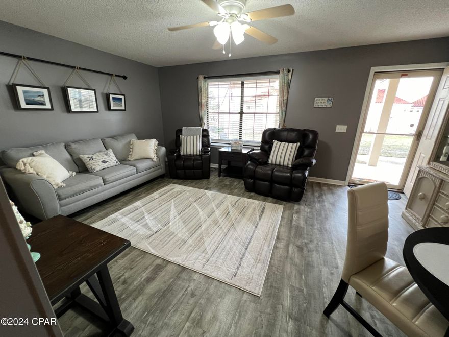 CURRENTLY UNDER CONTRACT, SELLER WILL CONSIDER BACKUP OFFERS.

1BR/1.5BA condo is a rare find & turnkey ready for an owner that loves the white sandy beaches and crystal clear gulf!  Beautifully decorated and fully furnished, it is turnkey ready! This condo is an ideal investment or permanent residence. It is nestled in-between the beach and many amenities that Horizon South has to offer.  It boasts a large open living room for entertaining and built in bunkbeds in the hallway!  SO many amenities in this complex including; 4 pools plus a baby pool, hot tub,mini-golf, tennis courts,Club House, Basketball court, shuffle board, & much more! Community dedicated beach access.  *All info. & measurements should be verified by Buyer*