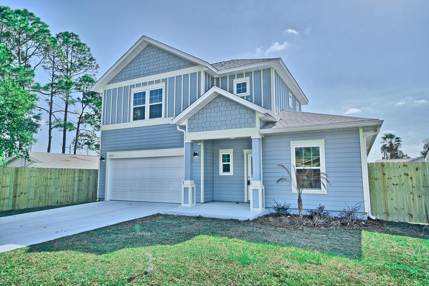 This completely gorgeous, two-story home is a brand-new craftsman style construction, offering three bedrooms, office, two and a half baths and beautiful ease of living. A new composite shingle roof and lovely covered entryway greet you as you approach. Inside, find a contemporary open floor plan with tray ceiling, ambient welcoming atmosphere, and crisp clean lines. The well equipped kitchen makes meal preparation a dream! Enjoy amazing upgraded granite countertops, upgraded stainless steel appliances, soft close cabinets and convenient center island. Outside the fenced yard affords privacy; beautiful landscaping with sprinkler system (on a separate meter); 2AC units(2 & 1.5 Ton systems)complete the package. As an added benefit, there is NO HOA associated with this neighborhood. All information contained herein is intended to be correct; however, buyer assumes complete responsibility for verification of all information.

Open House: Saturday, January 20th, 1-3pm. Please come view this amazing new construction home.